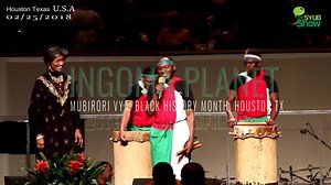 Ibirori vya Black History month 2018, vyahuje Umugwi w'Ingoma z'abarundi witwa INGOMA PLANET,baba Houston Texas, n'abirabure babany'America kw'igenekerezo rya 25 Ruhuhuma 2018 (02/25/2018) kurusengero rwa The Fountain of Praise kurikirana. | TheSyubShow