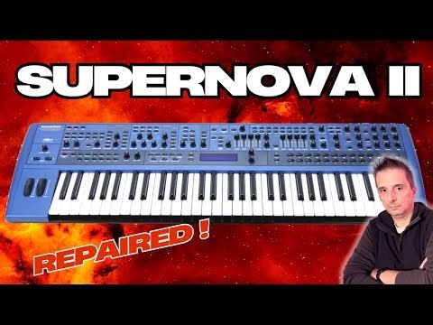 Novation Supernova II guasta → riparata: ascolta il suono live!