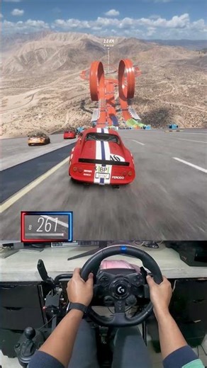 Amazing Power 😲😲 Ferrari dino 246 GT #rtx4090 #forzahorizon5 #simulator #lamborghini