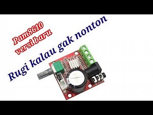 pam8610 red pcb review