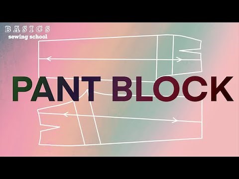 Detailed PANT BLOCK construction TUTORIAL - THISISKACHI DIY