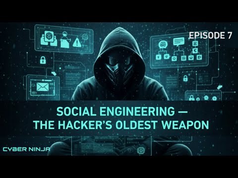 Social Engineering Explained | Episode 7: The Hacker’s Oldest Weapon | Cyber Security for Beginners