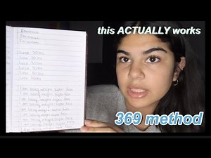 Trying the 369 Manifestation Methods!!