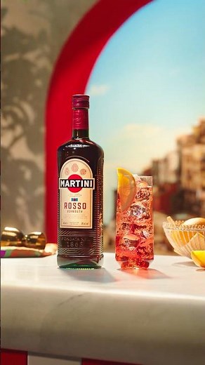 How to make a MARTINI Rosso Americano Cocktail