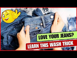 How to Wash Jeans by Hand Properly Without Fading Them ✨