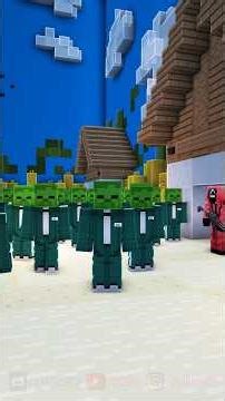 The most difficult squid game in Minecraft!