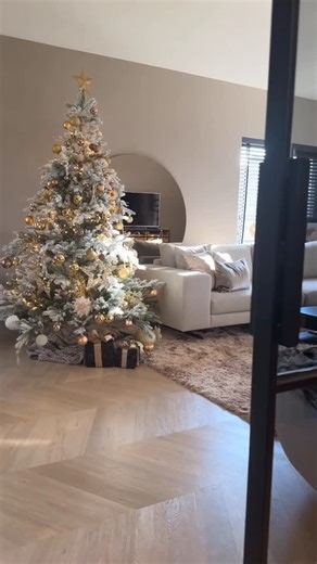 Noëlle | hotelchic interieurinspiratie on Instagram: "Kerstboom in huis 🎄 Staat jullie kerstboom al? Wij hebben definitief besloten om geen boom te zetten dit jaar. Dit is dus een oud filmpje. Loua is op onderzoek uit, kruipt door heel de kamer en gaat overal aan staan. Ben bang dat na een uur de kerstboom op de grond ligt 🙈🙈 We kunnen zelfs niets meer op tafel of de vensterbanken zetten want dat kleine schatje weet niet hoe snel ze moet zijn om het te pakken 😂 Scheelt in ieder geval weer op