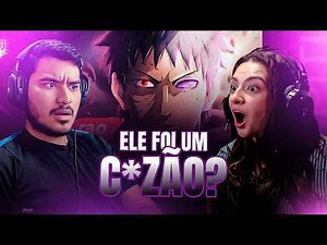REACT EM CASAL: 7 Minutoz | Rap do Obito (Naruto) - MAIS NINGUÉM VAI SOFRER O QUE EU SOFRI