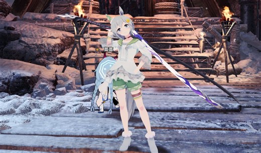 [MHW/人物外观mod]星云天空决胜服