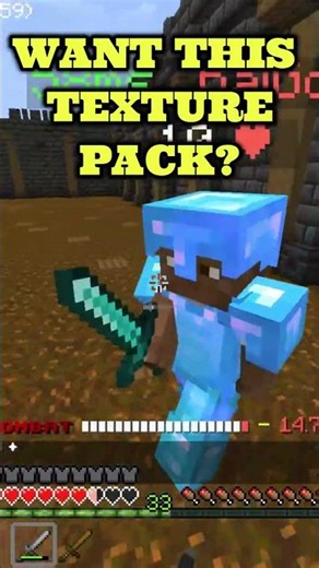 Low FPS? Use This Minecraft Texture Pack! 😳🔥