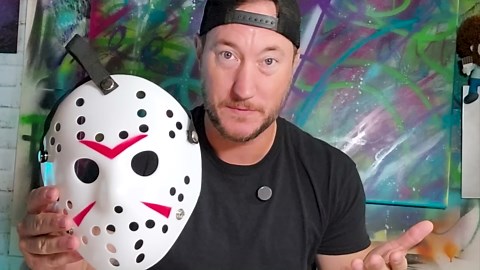 Repainting cheap Halloween masks (bet you can't guess the last one!)