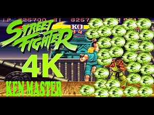 Street Fighter Ken 4K 60FPS - Ultimate Power Moves Gameplay