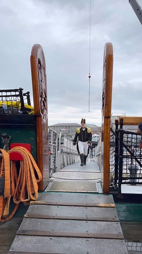 USS Constitution on Reels