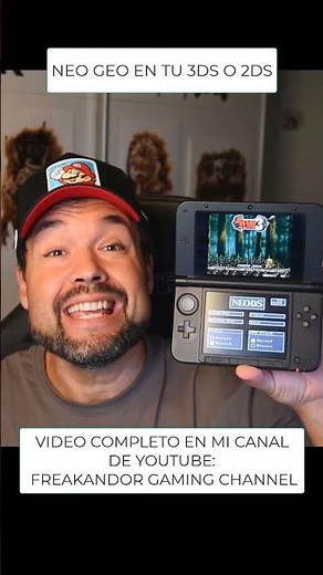 Neo Geo on your 3DS and 2DS It's Possible and It's Easy!