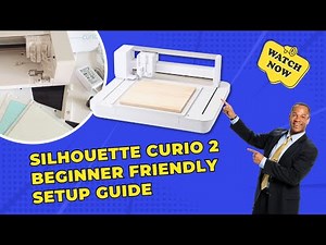 Silhouette Curio 2 Beginner Friendly Setup Guide | Manny Maker #silhouettestudio #setup #tutorial