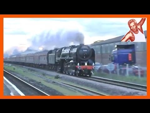 Trains At High Speed: Steam Engines (UK Locos) Compared To Modern Traction