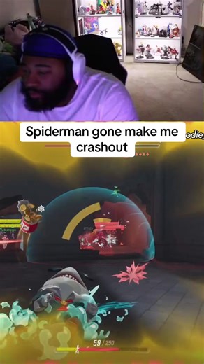 I never knew a game would make me dislike one of the best comic heroes 😭 #marvelrivals #marvelrivalsclips #marvelrivalsgameplay #spiderman #jeffthelandshark