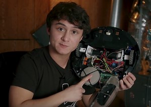 Roomba gets modded to swear, curse, and question existence when it hits things