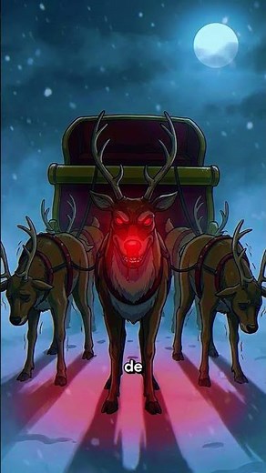 The Truth About Rodolphe... 🦌🔴 #mystery #horrorstory