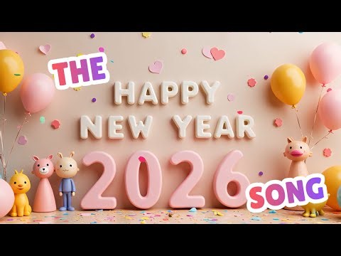 Happy New Year Song for Toddlers | Song for Kids | Nursery Rhymes | Children's Song