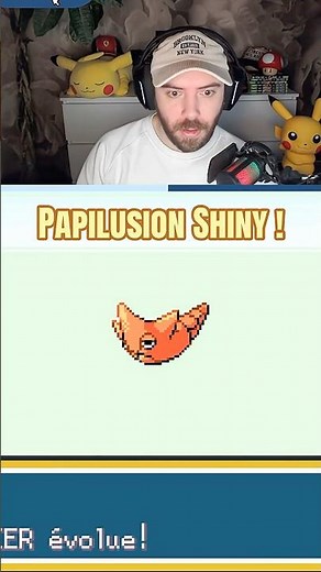 Il est là le papilusion shiny 🤩 #pokemon #pokemonfirered #pokemonrougefeu #shinypokemon #gaming