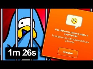 BANEADO de CLUB PENGUIN en TIEMPO RECORD (1m 26s Speed Run)