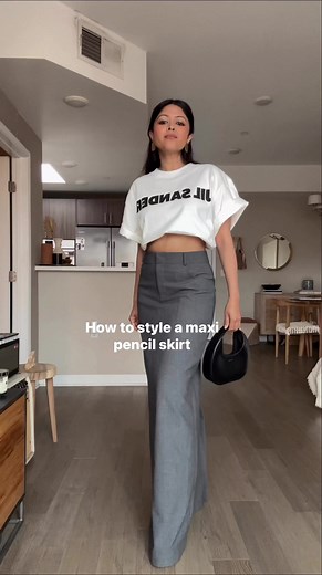 317K views · 3.8K reactions | How to style a maxi pencil skirt link to shop: https://liketk.it/4aPSx | Walk In Wonderland | Facebook