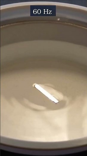 How to Spin Floating Magnet with Frequencies