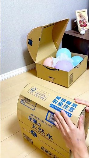 【簡単！】段ボールで宝箱⭐️