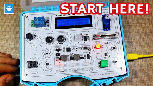 Arduino starter kit for beginners with no experience needed