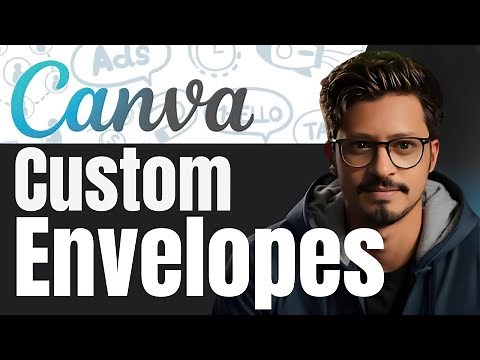 Create & Print Custom Branded Envelopes in Canva for FREE