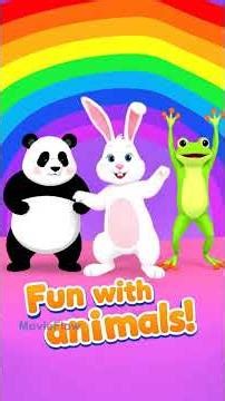 Funny Dancing Animals for Kids 🐰🐼🐸🎶