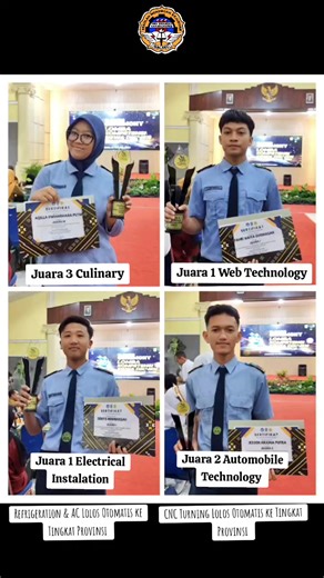 5 Duta SMK Brantas Karangkates Lolos ke Tingkat Provinsi dalam gelaran Lomba Kompetensi Siswa Tingkat Kabupaten Malang Tahun 2026. Rekor gemilang diraih para siswa dalam LKS tahun ini. Selamat!!! 😉💙 #fyp #smkbrantaskarangkates #kabupatenmalang #LKS #foryoupage