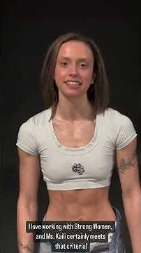 Shredded Abs & Bicep Flex: Working with Strong Woman Kaili