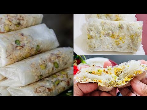 Putharekulu Sweet Making Process | Andhra Special Paper sweet