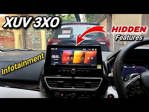 Mahindra XUV 3XO AX5 Infotainment System - All Features Explained✅