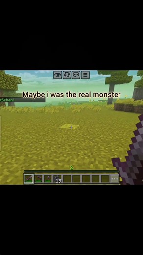 Maybe i was the real monster💔 #contentcreator#minecraft#hardworkpaysoff