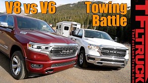 2019 Ram 1500 V6 vs V8 eTorque Take on the World's Toughest Towing Test (Ike Gauntlet 2019) - The Fast Lane Truck