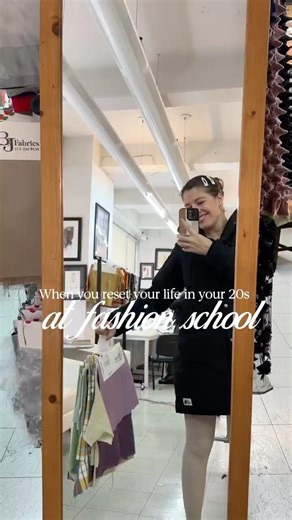 Resetting my life from remote customer support to fashion student in NYC