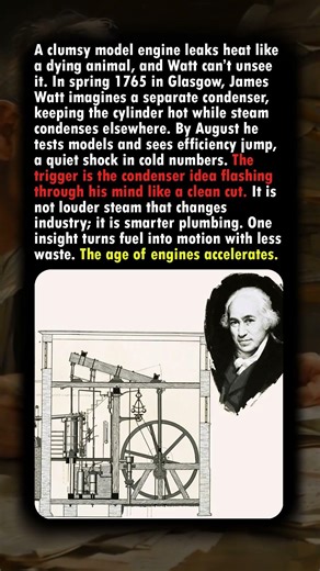James Watt’s 1765 Breakthrough That Supercharged the Steam Engine