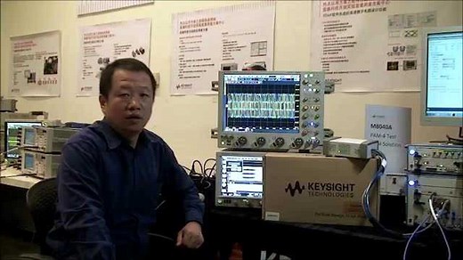 实时示波器做PAM-4眼图和测试