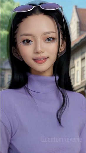 Nico Robin REAL LIFE: Jaw-Dropping AI Transformation (One Piece) #anime #aianime #onepiece