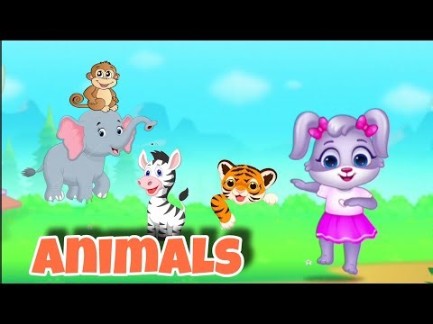 Animals for toddlers educational 👶🐘 ||#animals #animalcartoon #kidsvideo #kidslearn