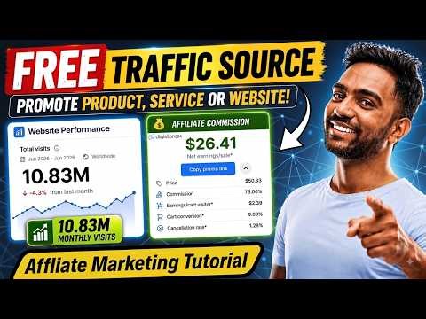 Get FREE Google Traffic Using AI Ebooks (Affiliate Marketing Tutorial)