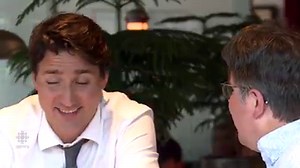 6.4K views · 102 reactions | Prime Minister Justin Trudea grabbed a bite to eat at the Beltliner today with Calgary MP Kent Hehr. The PM was in Edmonton earlier today to visit the Trans Mountain pipeline terminal: www.cbc.ca/1.5209515 | CBC Calgary | Facebook