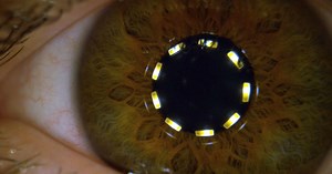 Macro Pupil Constricting in 4K Slow Motion