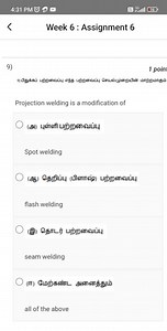 Projection welding is a modification of:(a) Spot welding(b) ... | Filo
