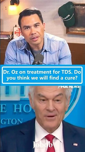 Dr Oz on treatment for TDS: "Do you think we will ever find a cure?"