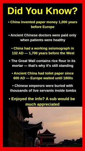 Ancient China Facts That Will Completely Shock You 🐉😱