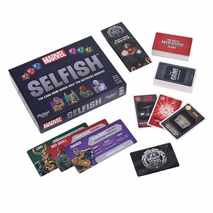 Marvel Selfish Card Game | You're on a mission to rule the universe!